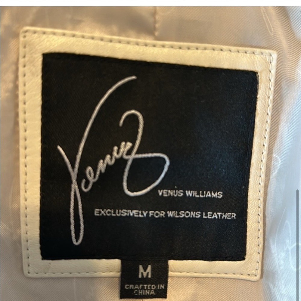 Cream Real Leather full length coat - Picture 3 of 11